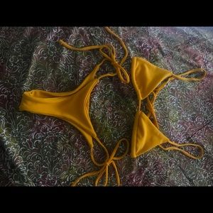 WMNS ZAFUL YELLOW BIKINI